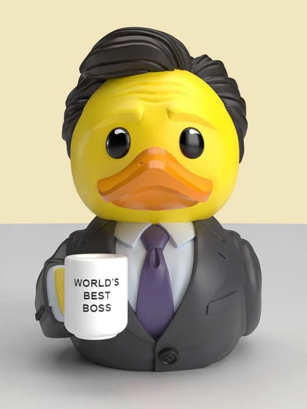 Michael Scott Rubber Duck - Yellow - Picture 3 of 5